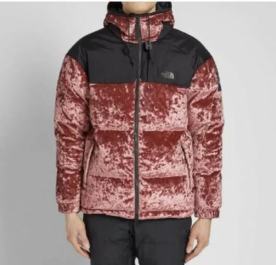 the north face velvet nuptse